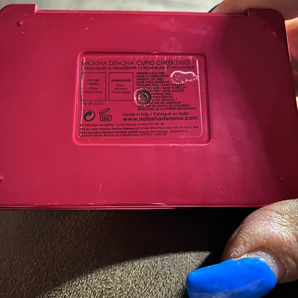 Natasha Denona Cupid Cheek Duo crème blush/highlighter BNWT never used/tested - Picture 4 of 4